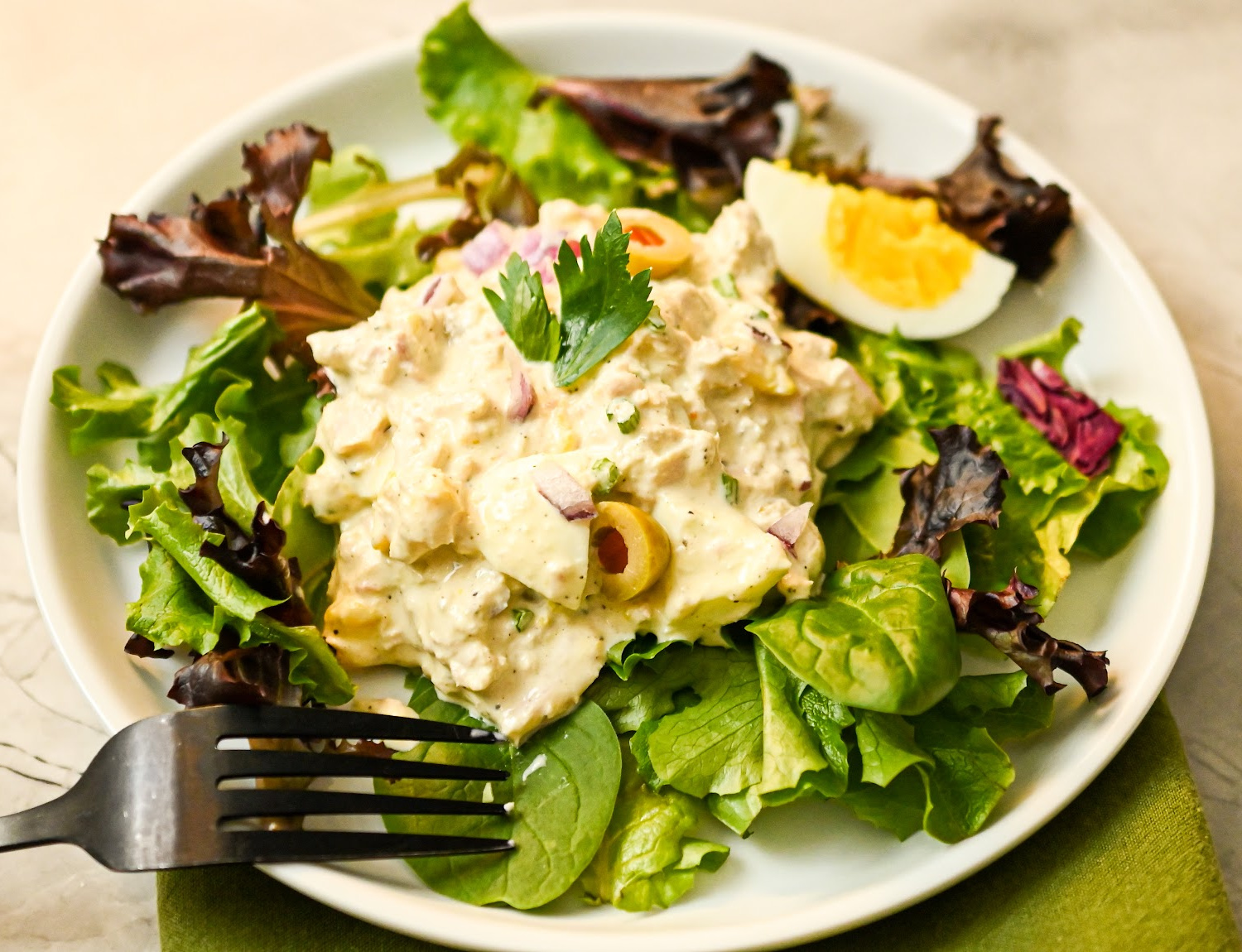 Tuna Egg Salad (Keto)