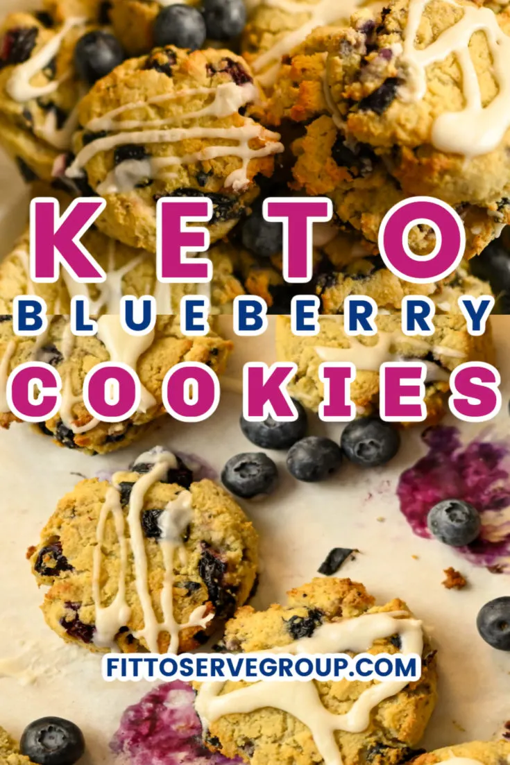 Keto Blueberry Cookies