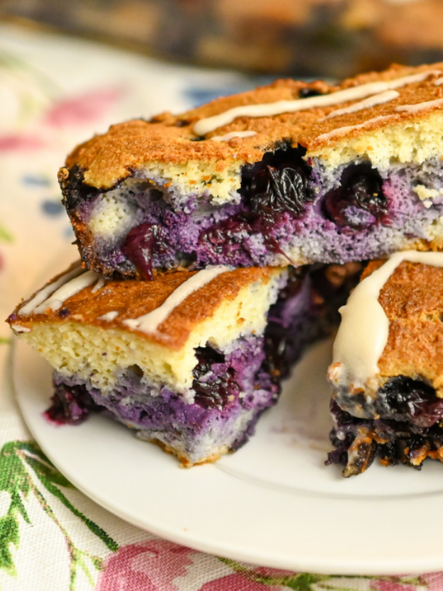 Keto Blueberry Bars Cover Image