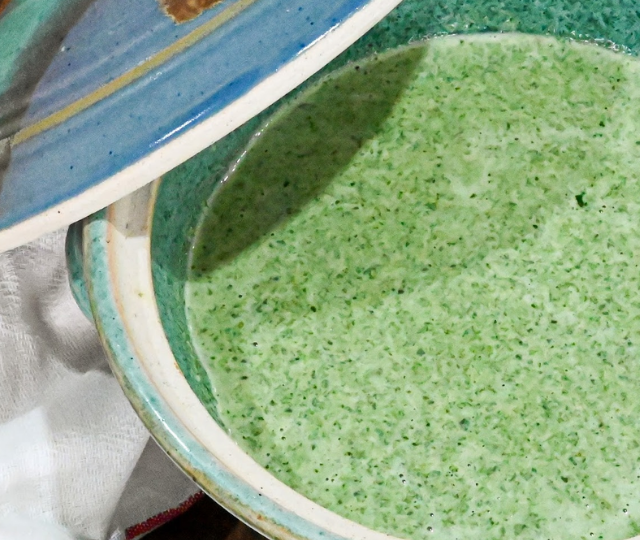 Keto Cream Of Spinach Soup Cover Image