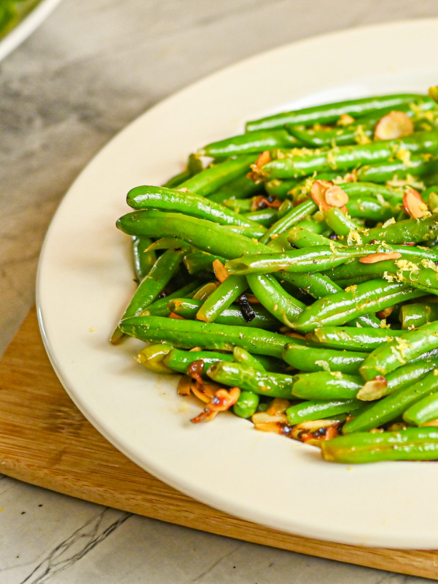 Keto Green Beans Almondine Story · Fittoserve Group