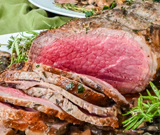 Keto Herb Butter Roast Beef Cover Image