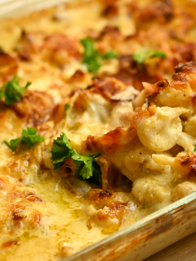 Keto Roasted Cauliflower “Mac” And Cheese Story · Fittoserve Group