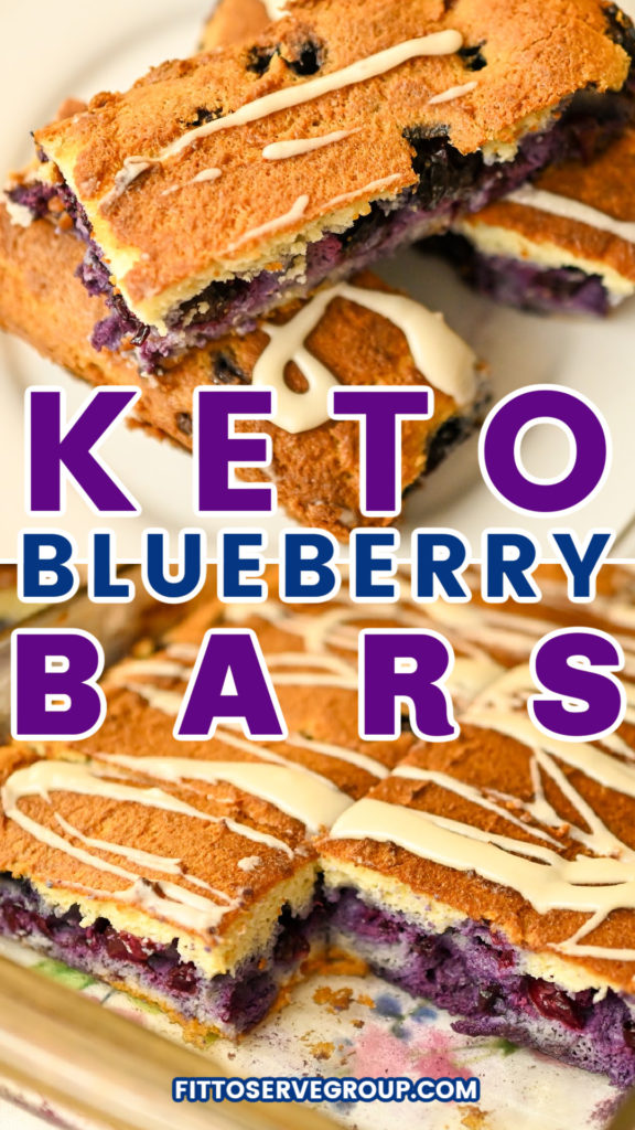 Keto Blueberry Bars