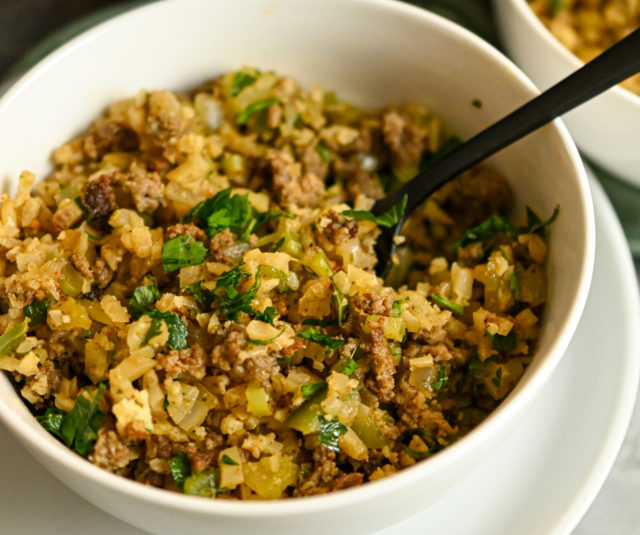 Keto Dirty Rice (Cauliflower Rice) · Fittoserve Group