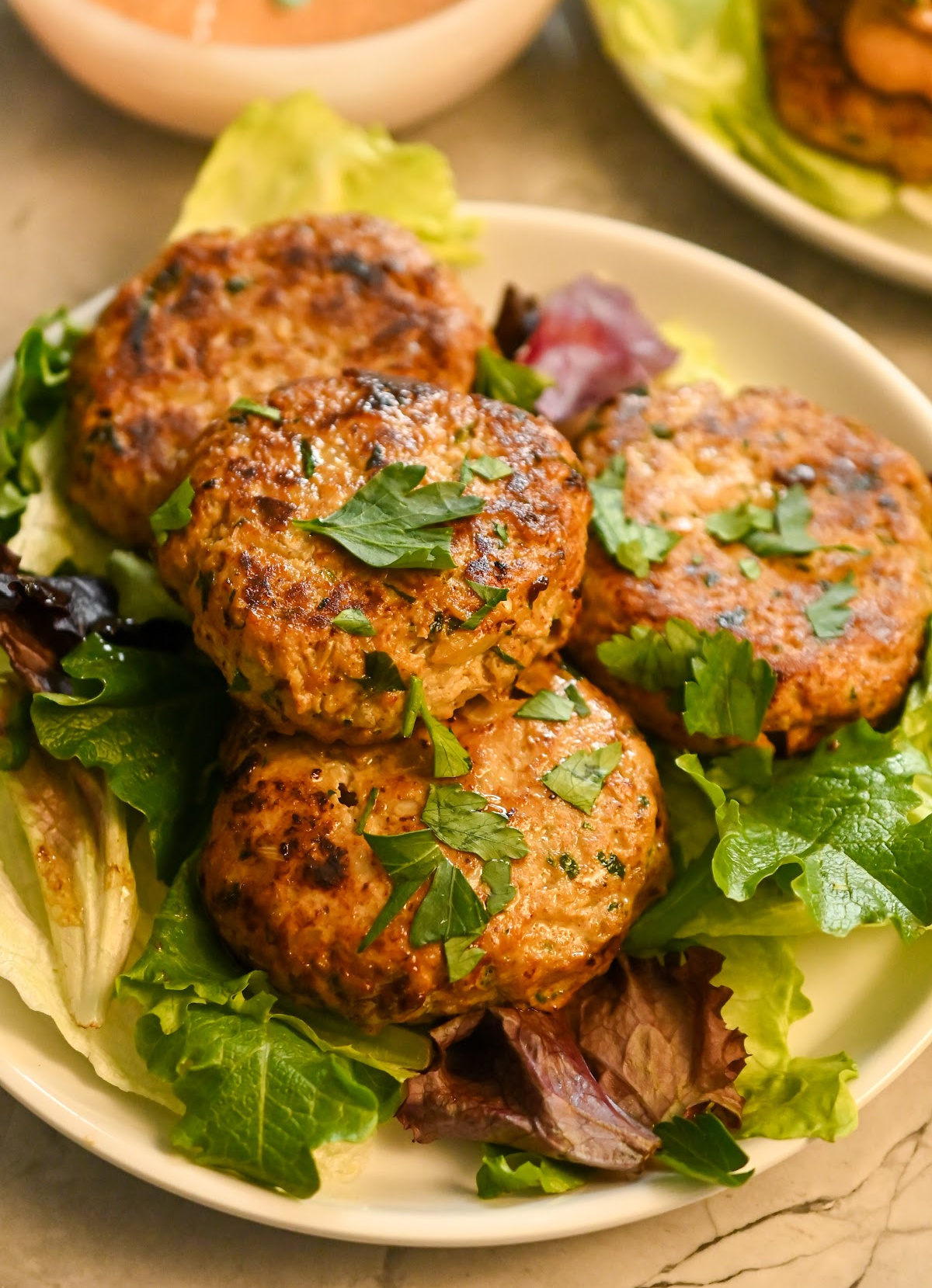 Keto Chicken Burgers