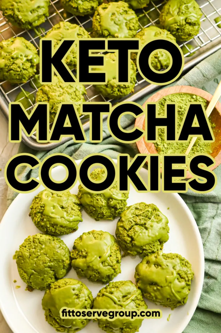 Keto Matcha Cookies · Fittoserve Group