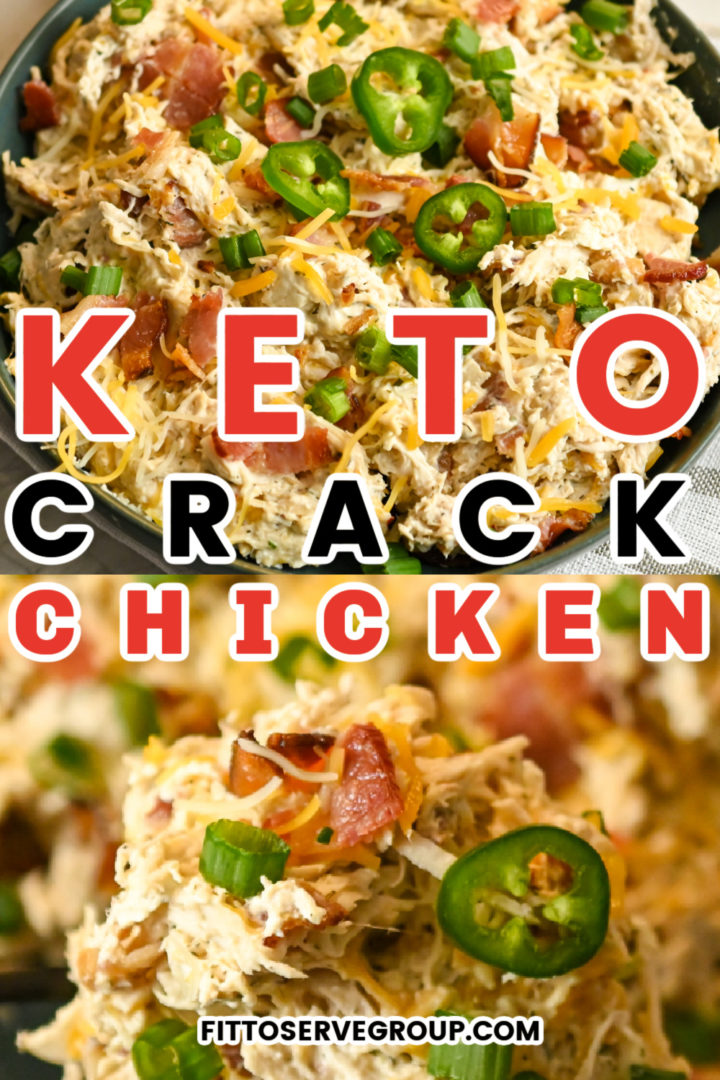 Keto Crack Chicken, Made 4 Ways! · Fittoserve Group