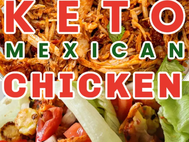Keto Mexican Chicken long pin
