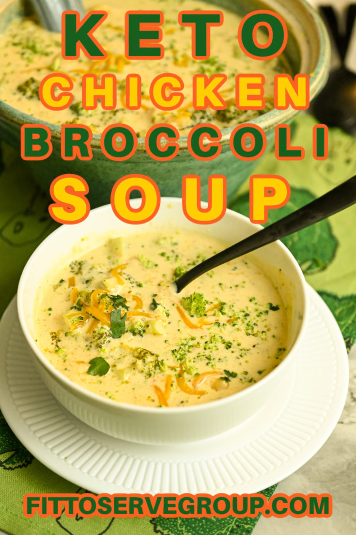 Easy Keto Chicken Broccoli Soup