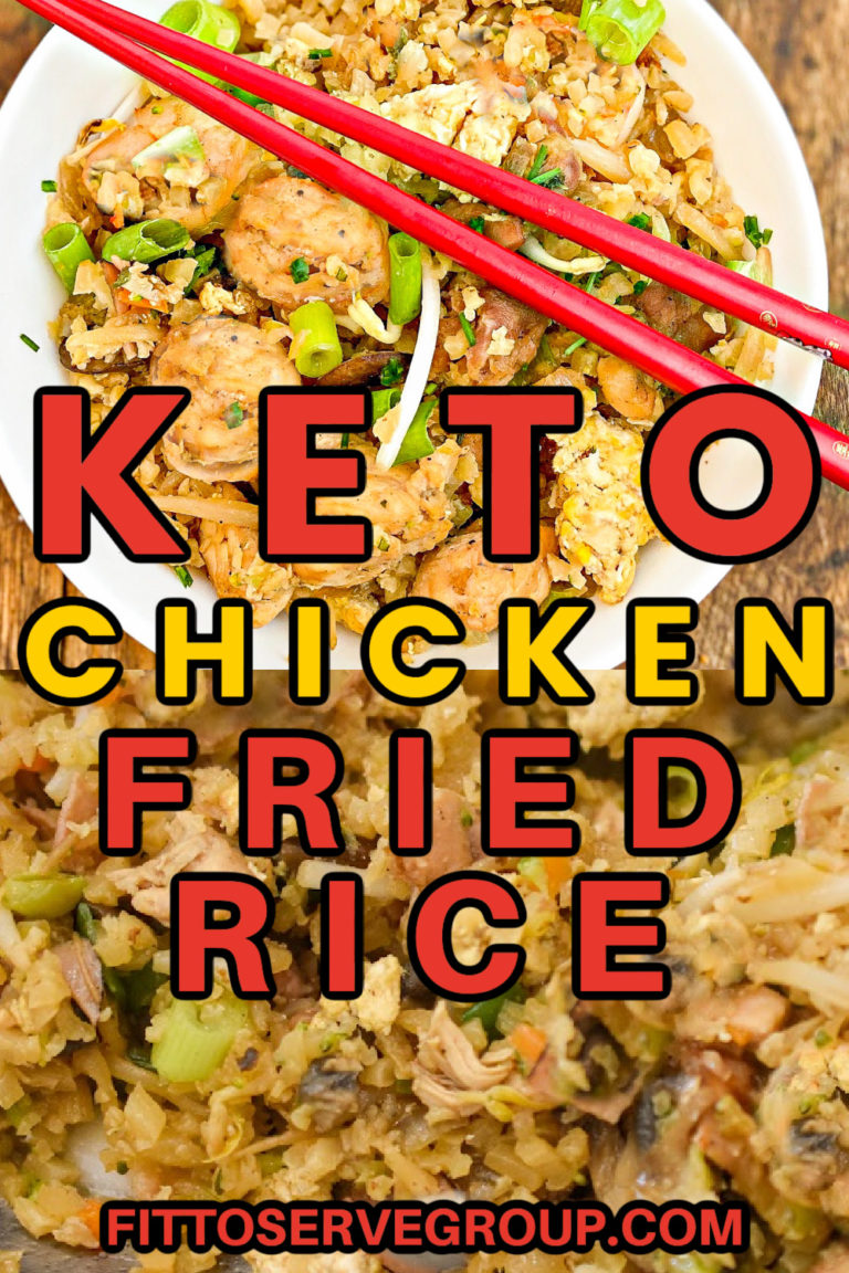 Keto Chicken Fried Rice · Fittoserve Group