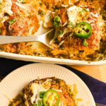 Keto Green Chicken Enchiladas