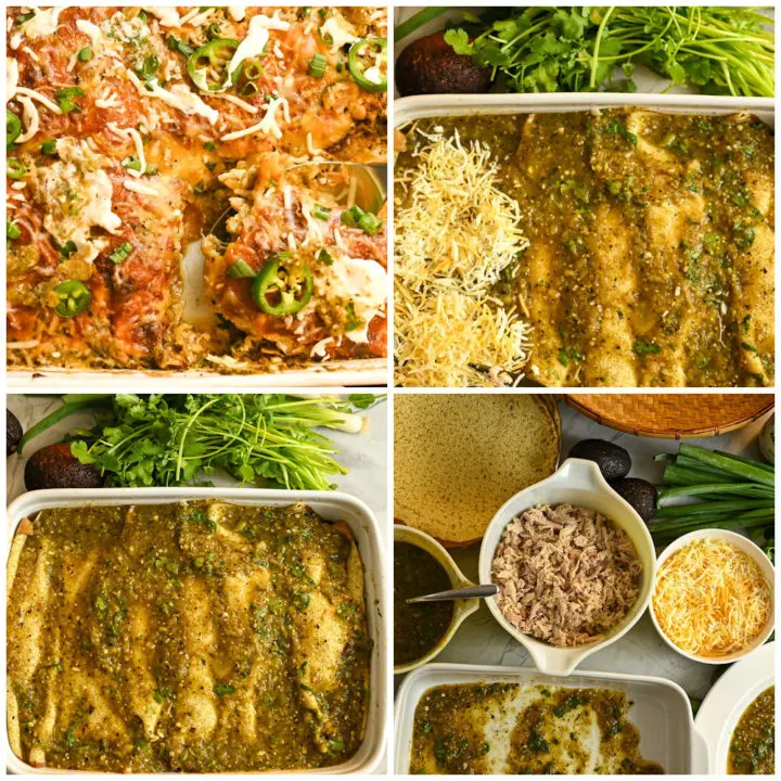 Keto Green Chicken Enchiladas (Crepini) · Fittoserve Group
