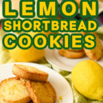 Keto Lemon Shortbread Cookies (Coconut Flour)
