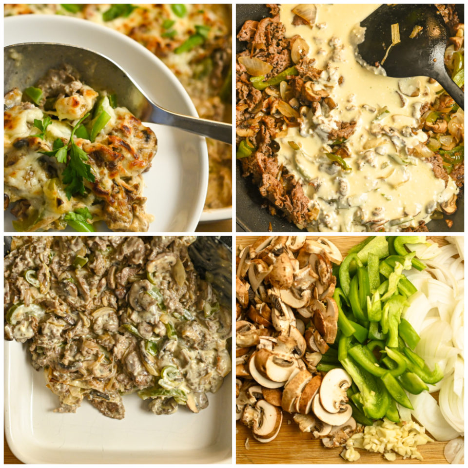 Keto Philly Cheesesteak Casserole · Fittoserve Group