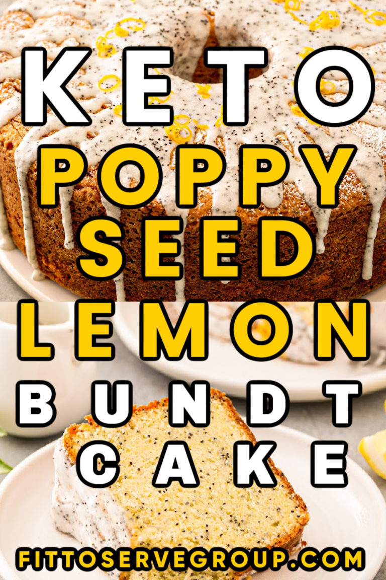 Keto Poppy Seed Bundt Cake · Fittoserve Group