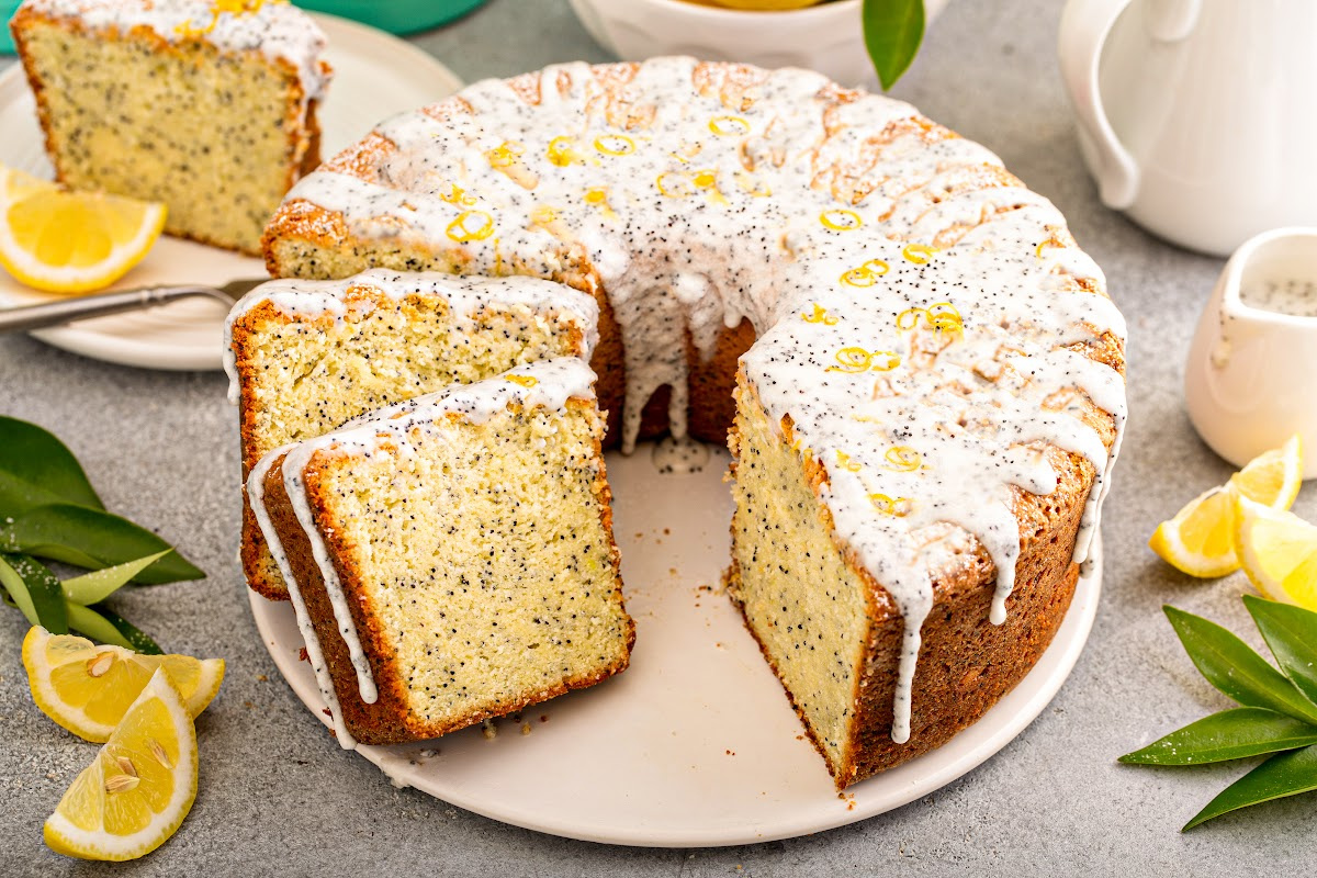 Keto Poppy Seed Bundt Cake