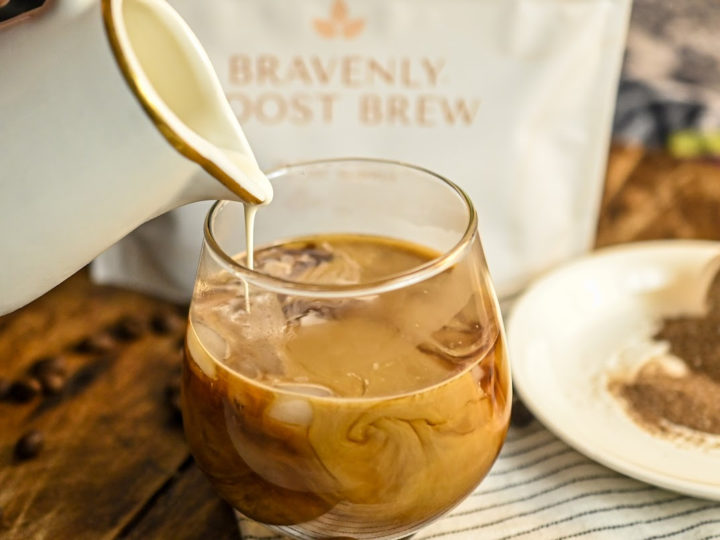 bravenly mushroom nootropic cold coffee