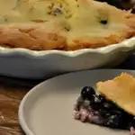 Easy Keto Blueberry Pie (Double Crust) Story Poster Image