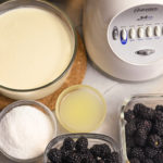 Keto Blackberry Ice Cream Ingredients & Tools Needed