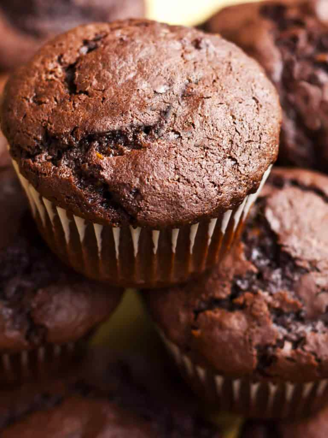 Keto Chocolate Cream Cheese Muffins