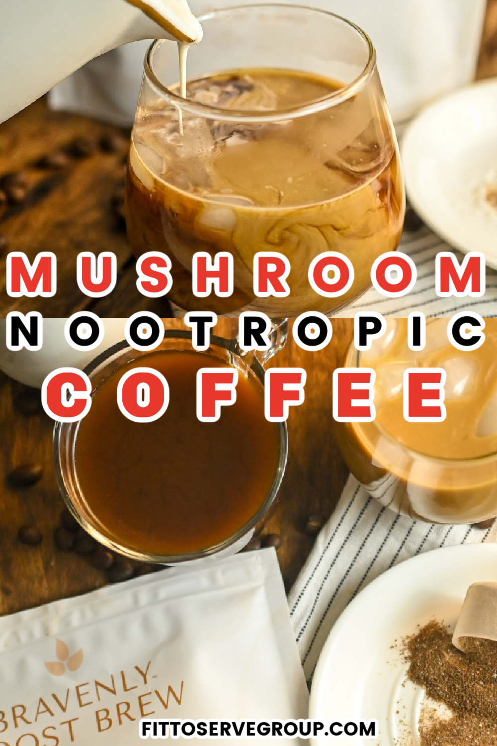Bravenly Nootropic Mushroom Coffee
