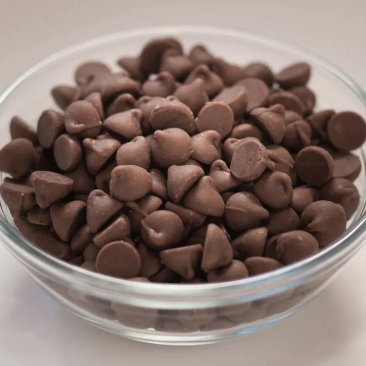 bowl of sugar-free chocolate chips