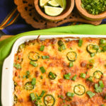 keto taco casserole served and ready to enjoy