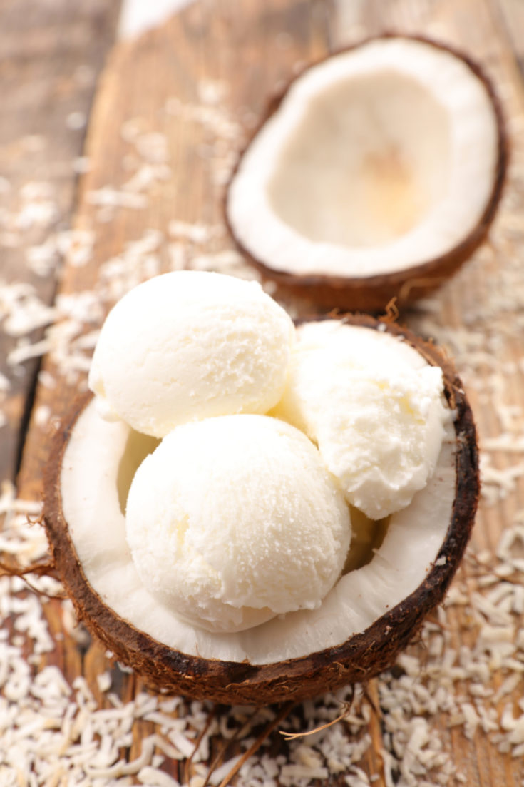 Keto Mocha Coconut Milk Ice Cream, Easy 5 Ingredient Dairy-Free