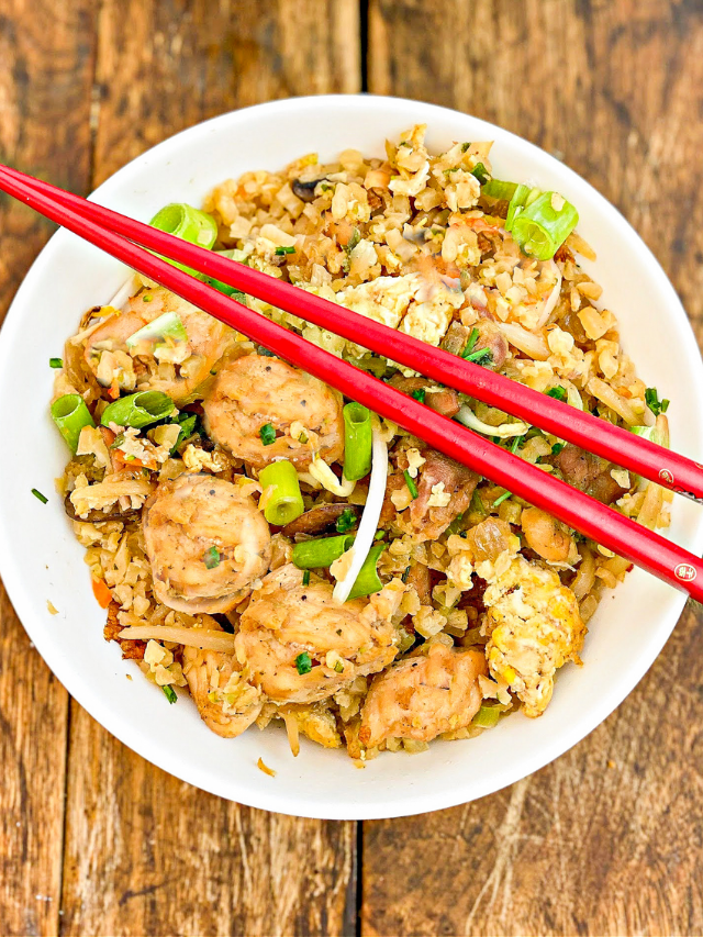Keto Chicken Fried Rice Story · Fittoserve Group