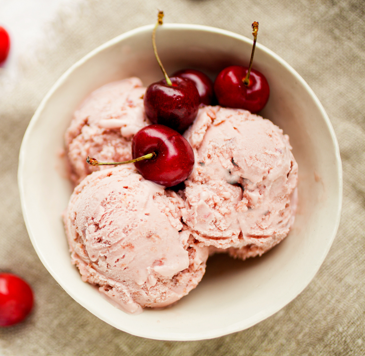 Keto Cherry Ice Cream Recipe · Fittoserve Group