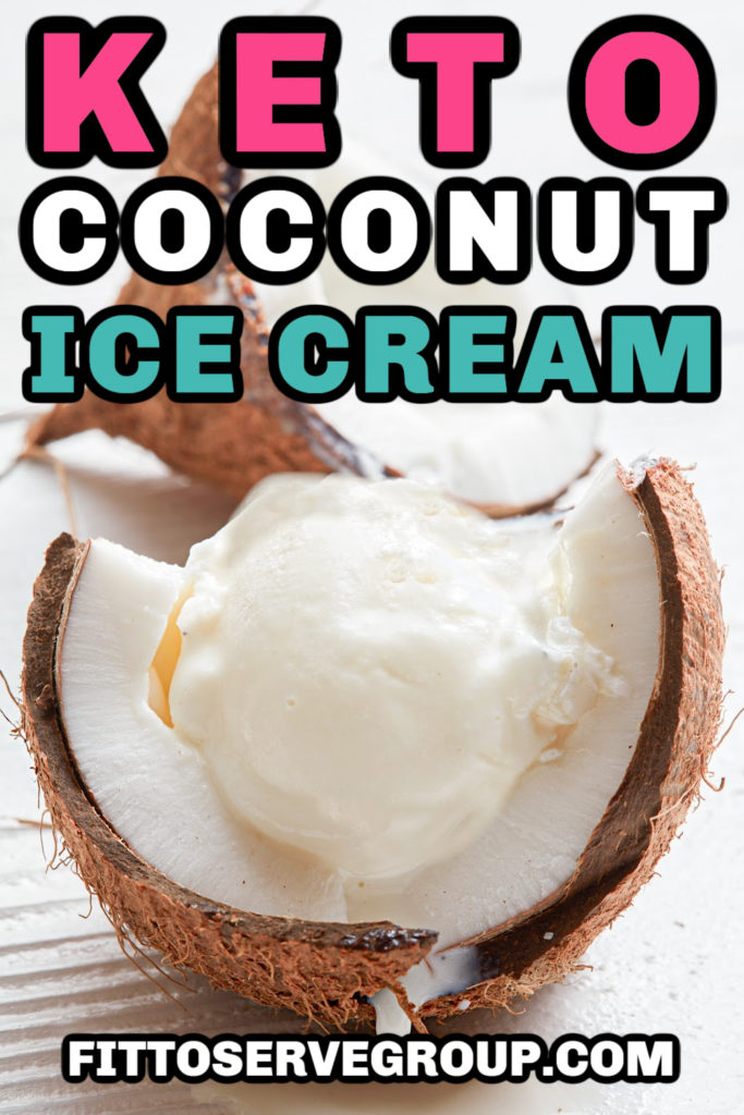 Keto Coconut Ice Cream