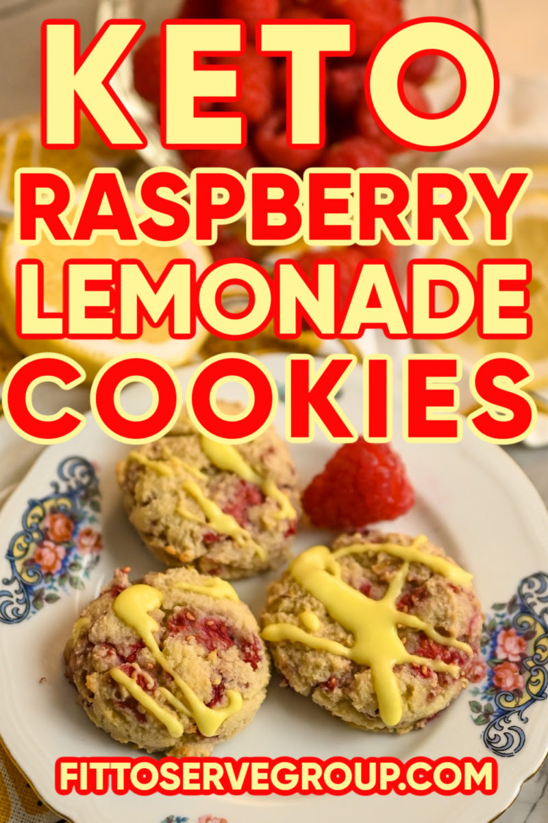 Keto Raspberry Lemonade Cookies · Fittoserve Group