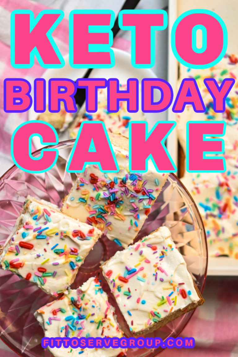 Keto Vanilla Birthday Cake A Delicious, SugarFree Celebration