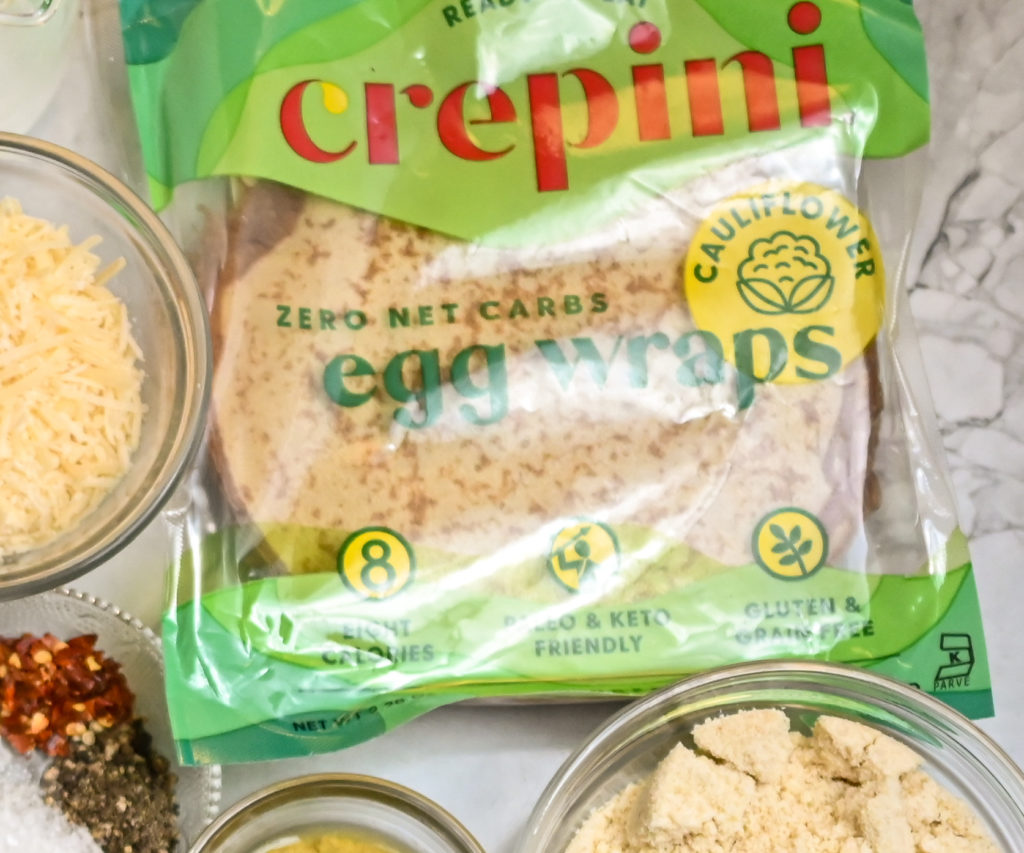 crepini cauliflower egg wraps