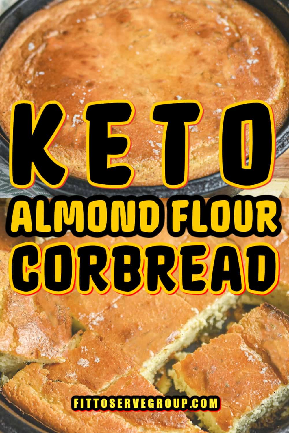 easy keto cornbread recipe with almond flour
