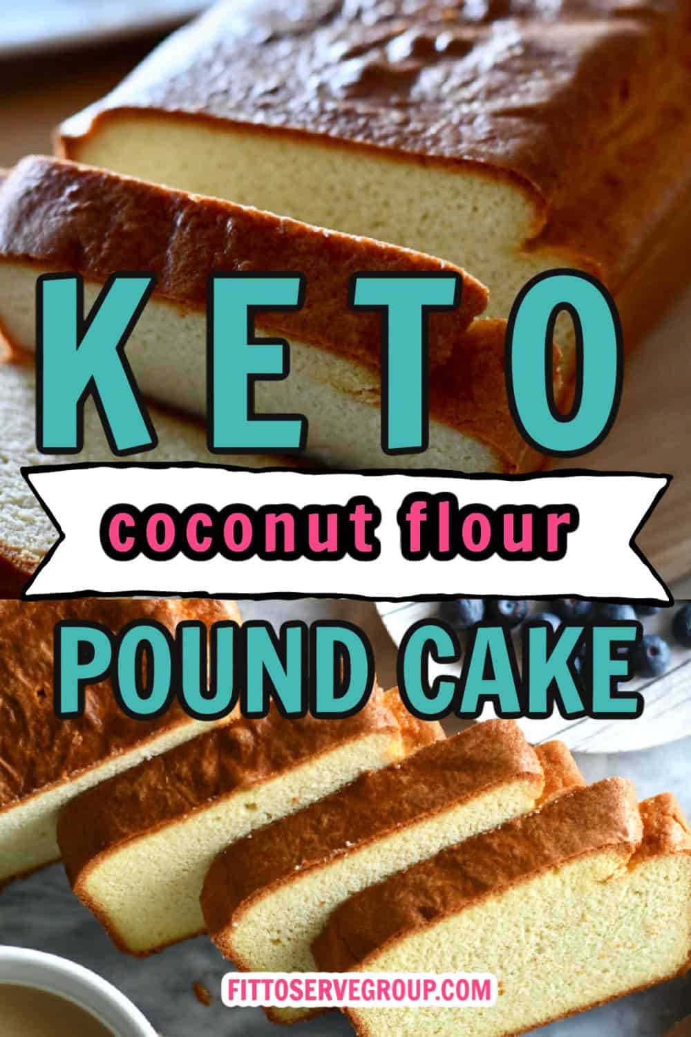 keto coconut flour pound cak