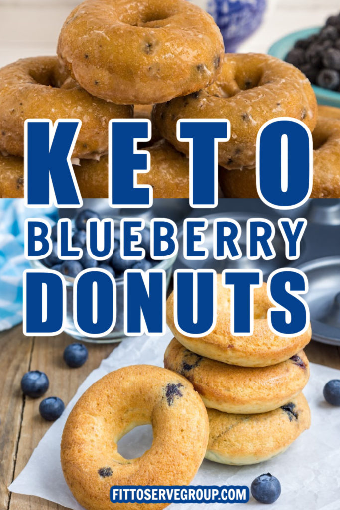 Keto Blueberry Donuts