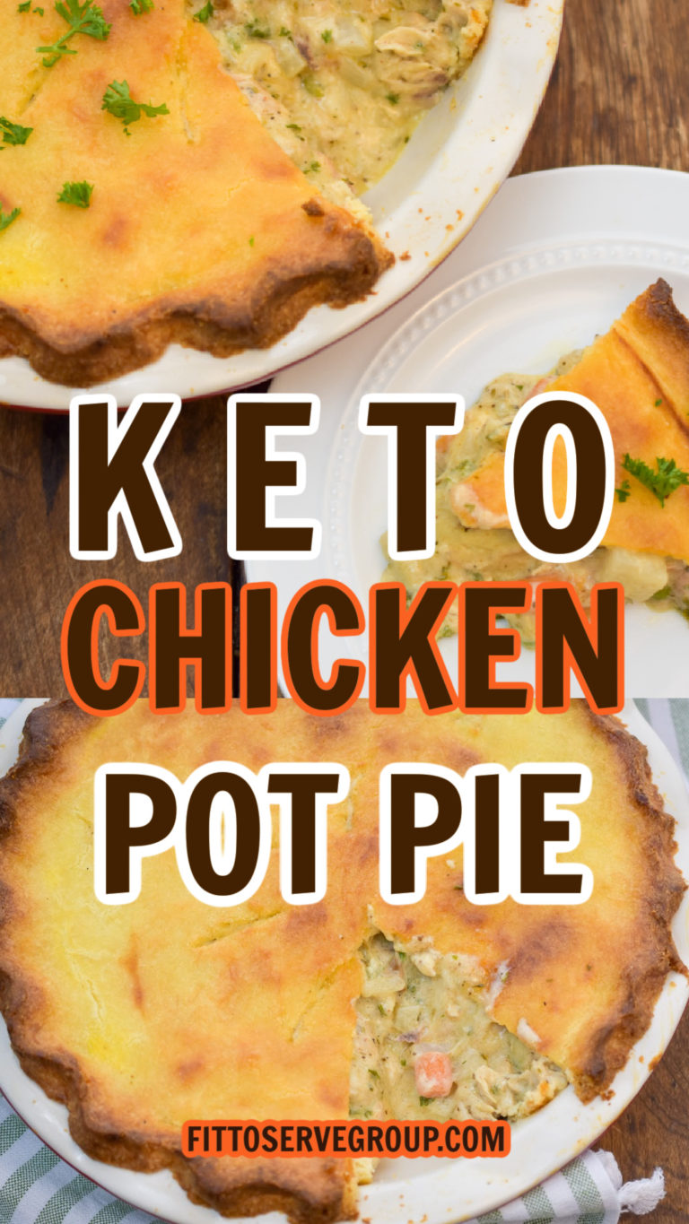 Keto Chicken Pot Pie · Fittoserve Group