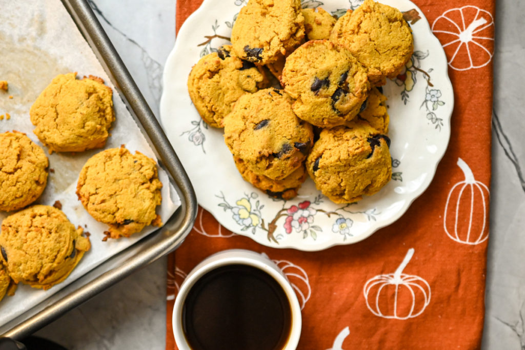 Keto Pumpkin Chocolate Chip Cookies featured image