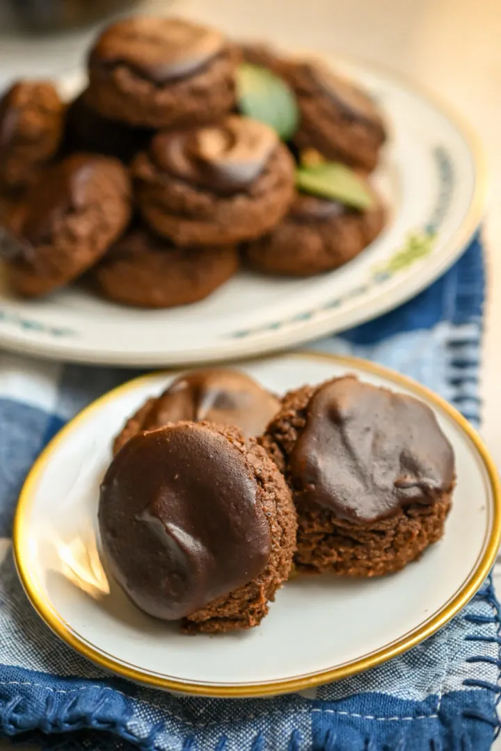 Keto Cream Cheese Chocolate Cookies