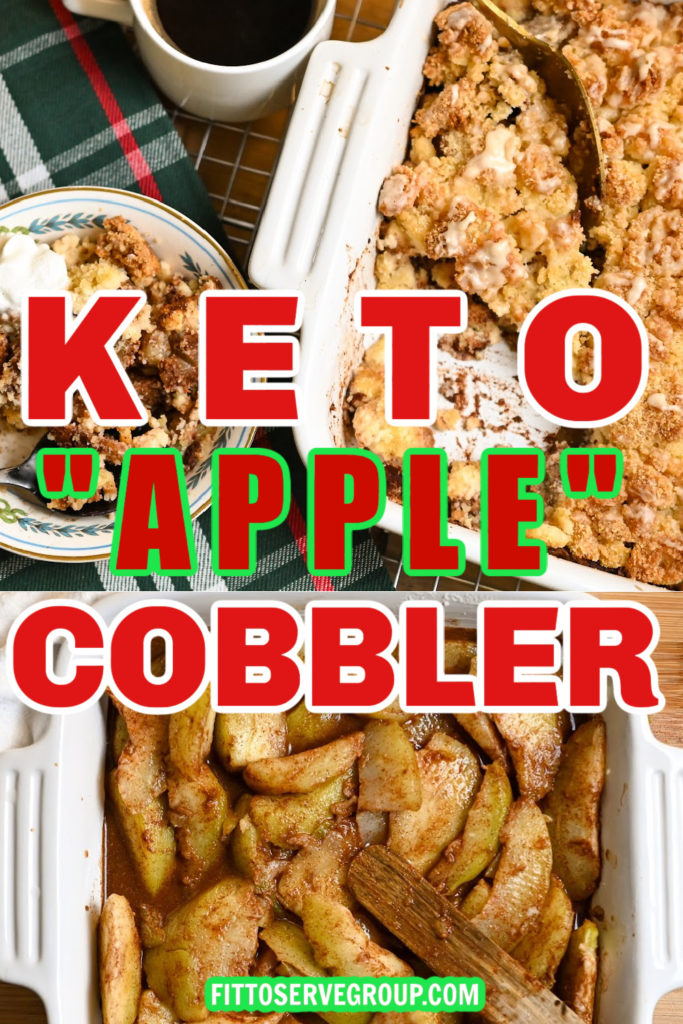 Keto "Apple" Cobbler