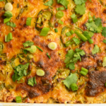 Keto Chicken Taco Casserole Story Poster Image