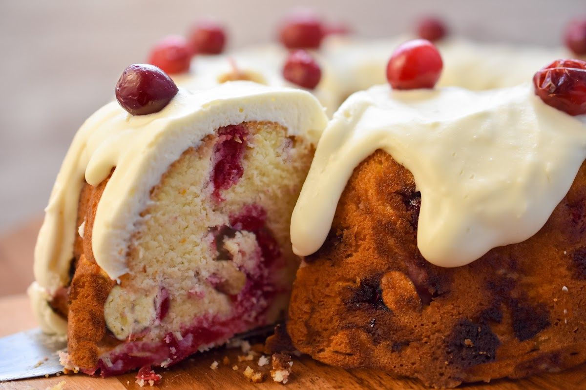 Keto Cranberry Cake,