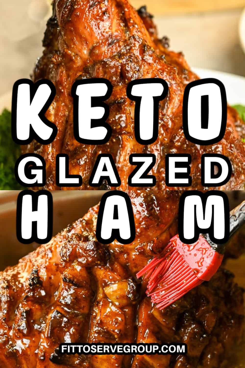 Keto Glazed Ham