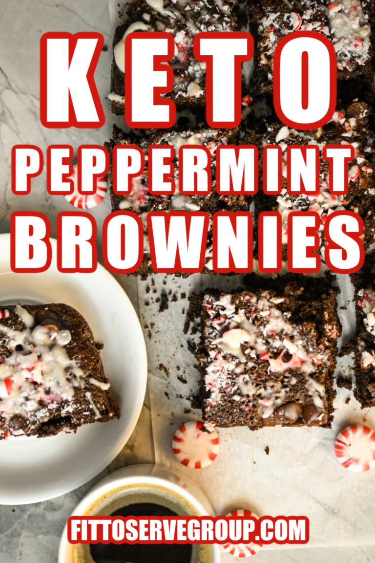 Easy Keto Peppermint Brownies · Fittoserve Group