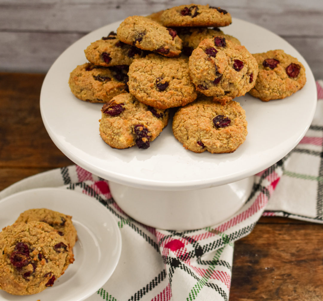 Keto "Oatmeal" Cranberry Cookies · Fittoserve Group
