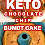 Keto-friendly chocolate chip bundt cake