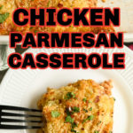 keto chicken parmesan casserole