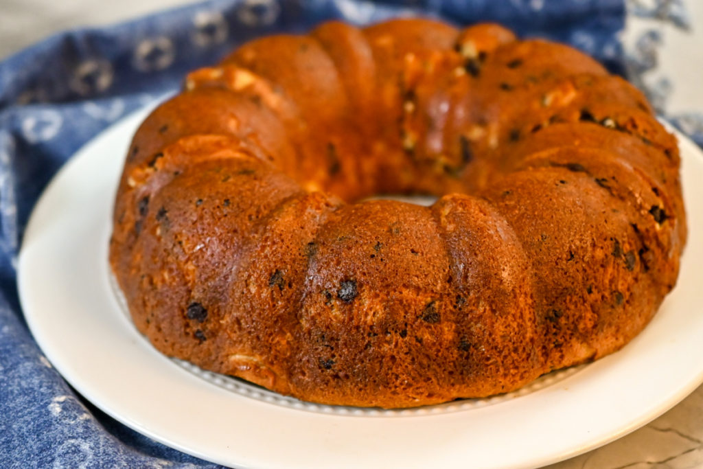 whole keto chocolate chip bundt cake